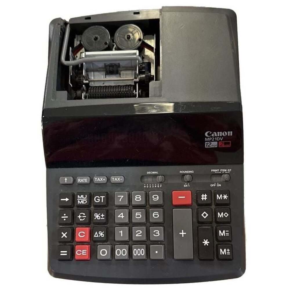 Canon MP11DX 12-Digit 2-Color Printing Calculator